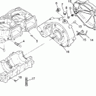 I974071 INTL SL 700 Crankcase sl 700 b974071, intl. sl 700 i974071, sl 700 d...