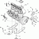 I974088 INTL SL 780 Engine mounting sl 780 b974088 and intl. sl 780 i974088