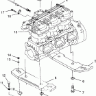 I974590 INTL SLTX Engine mounting sltx b974590 and intl. sltx i974590