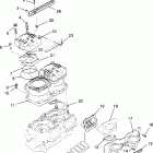 B964066 SL 700 Cylinder & manifold sl 700 b964066 and intl. sl 700 i964...