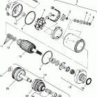 B964066 SL 700 Starting motor sl 700 b964066 and  intl. sl 700 i964066