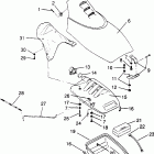 B964066 SL 700 Front storage compartment sl 700 b964066 and  intl. sl 7...