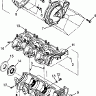 B964087 SL 780 Crankcase sl 780 b964087 and intl. sl 780 i964087