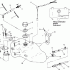 B964087 SL 780 Oil tank sl 780 b964087 and  intl. sl 780 i964087