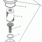 B964087 SL 780 Drain assembly sl 780 b964087 and  intl. sl 780 i964087