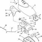 B964087 SL 780 Front storage compartment sl 780 b964087 and intl. sl 78...