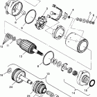 B964166 SLT 700 Starting motor slt 700 b964166 and  intl. slt 700 i96416...