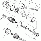 B964287 SLX 780 Starting motor slx 780 b964287 and intl. slx 780 i964287