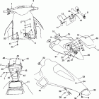 B964466 HURRICANE Front storage compartment hurricane b964466 and intl. hu...