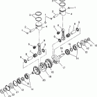 B964466 HURRICANE Crankshaft & piston hurricane b964466 and intl. hurrican...