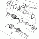 B964466 HURRICANE Starting motor hurricane b964466 and  intl. hurricane i9...