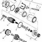 B964588 SLT 780 Starting motor slt 780 b964588 and intl. slt 780 i964588