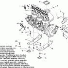 B964588 SLT 780 Engine mounting slt 780 b964588 and  intl. slt 780 i9645...