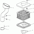 I964287 INTL SLX 780 Air vent slx 780 b964287 and intl. slx 780 i964287