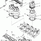 I964287 INTL SLX 780 Cylinder & manifold slx 780 b964287 and intl. slx 780 i9...