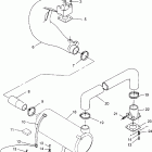 I964287 INTL SLX 780 Exhaust system slx 780 b964287 and intl. slx 780 i964287