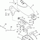 I964287 INTL SLX 780 Front storage compartment slx 780 b964287 and  intl. slx...