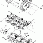 B954058 SL 650 Crankcase assembly sl 650 b954058