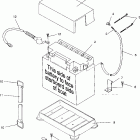 B954070 SL 750 Battery box sl 750 b954070