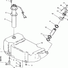 B954070 SL 750 Fuel tank sl 750 b954070