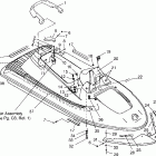 B954070 SL 750 Hull and body assembly sl 750 b954070