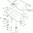 B954070 SL 750 Seat assembly sl 750 b954070