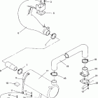 B954287 SLX 780 Exhaust system slx 780 b954287