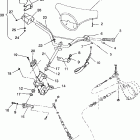 B944070 SL 750 Steering assembly sl 750 b944070