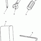 B944070 SL 750 Tool kit assembly sl 750 b944070