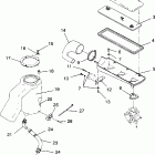 B934058 SL 650 Air vent sl 650  /  b934058