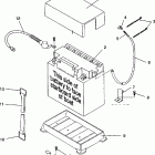 B934058 SL 650 Battery box sl 650  /  b934058