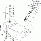 B934058 SL 650 Fuel tank sl 650  /  b934058