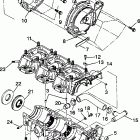 B934058 SL 650 Crankcase assembly sl 650  /  b934058