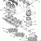 B934058 SL 650 Cylinder & manifold sl 650  /  b934058