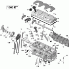 GTI SE 130, 1503 DT Головка цилиндров