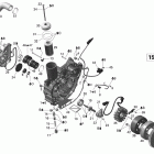 RXT 215,1503 SCIC Картер и магнето