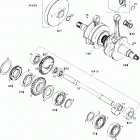 GTI LE RFI 01- crankshaft, pistons and balanced shaft