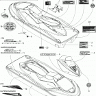 GTX 4-TEC, LTD Supercharged Наклейки