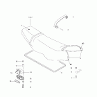 GSX RFI, 5637/5638/5652/5829 Сидение и кожух двигателя