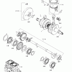 GTX RFI, 5886/5887 Коленвал и поршни