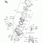 Brute Force 750 4x4i (KVF750-B6F) Воздухозаборник