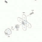 Brute Force 750 4x4i (KVF750-B6F) Задняя ступица колеса