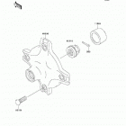 Prairie 360 (KVF360-B6F) Задняя ступица колеса