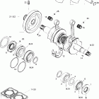 SPI, 5878 01- crankshaft and pistons 587