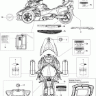 Spyder RT, RTS Roadster SE5 Наклейки