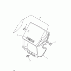 TW200 TW200Z/TW200ZC Обтекатель 1