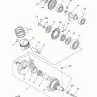 TW200 TW200Z/TW200ZC Коленчатый вал & Поршень