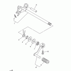 TW200 TW200Z/TW200ZC Вал переключения