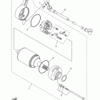 TW200 TW200Z/TW200ZC ПУСКОВОЙ ЭЛЕКТРОДВИГАТЕЛЬ