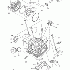 XT250 XT250ZC/XT250Z ГОЛОВКА ЦИЛИНДРА